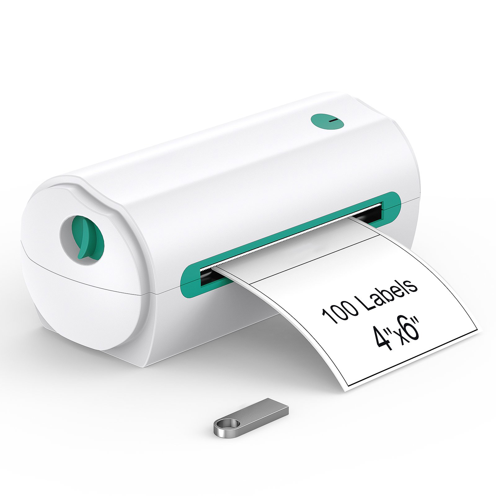 USB Thermal Shipping Label Printer for 4 x 6, Thermal Printer for Shipping Packages, Compatible with Etsy, Shopify, USPS, ShipStation