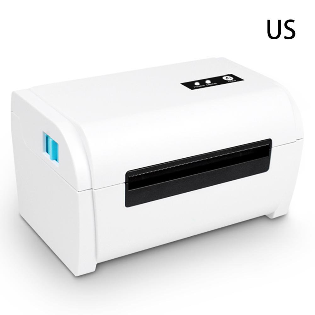 Label Printer Thermal Receipt Printer QR Code Barcode Printer Bluetooth USB /Shipping Label Printer Speed 160mm/s