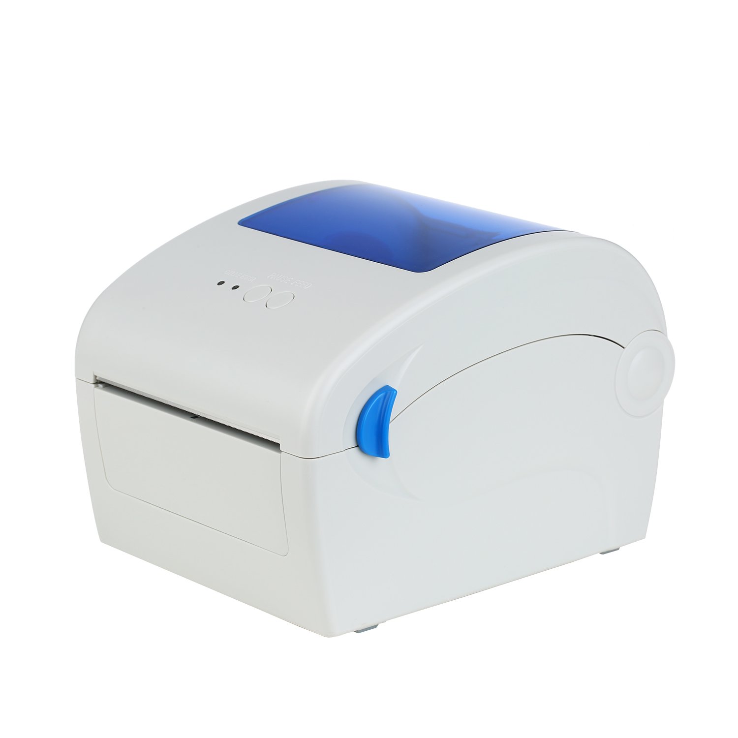 Direct Thermal Label Printer Desktop High-Speed Adjustable 1-4inThermal Shipping Label Address Postage Printer Multi-System Compatible